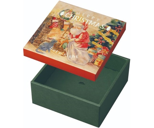 ヤマニパッケージ 贈答箱 季節の贈り物 クリスマス(2) 100枚 20-2172 1ケース(ご注文単位1ケース)【直送品】