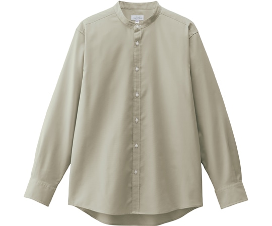 ボンマックス バンドカラー長袖シャツ FB4567U スモーキーグリーン SS  1枚（ご注文単位1枚）【直送品】