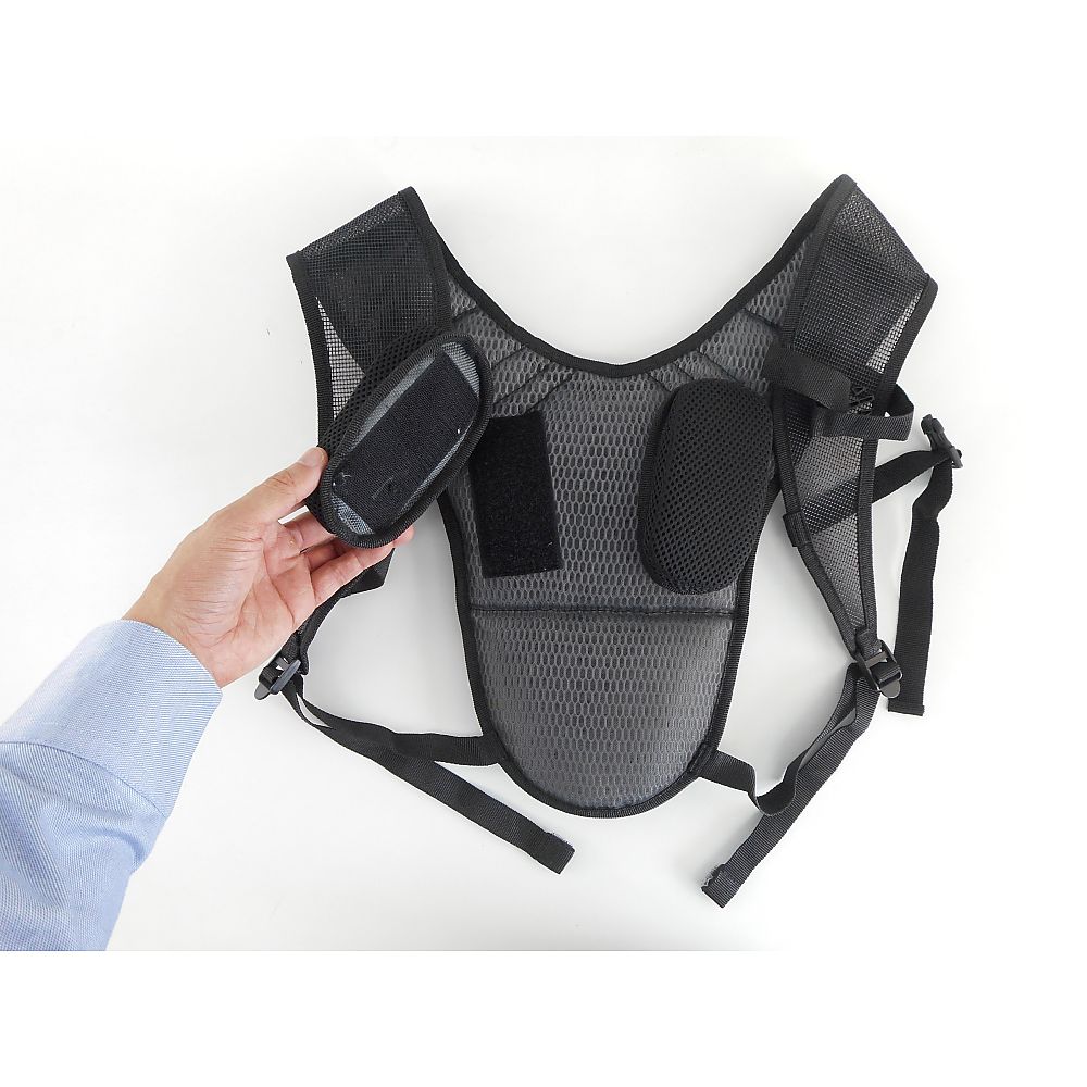 ブレイン フルハーネス専用インナーパット(ショートタイプ&背中パッド付) BR-10002 1個(ご注文単位1個)【直送品】