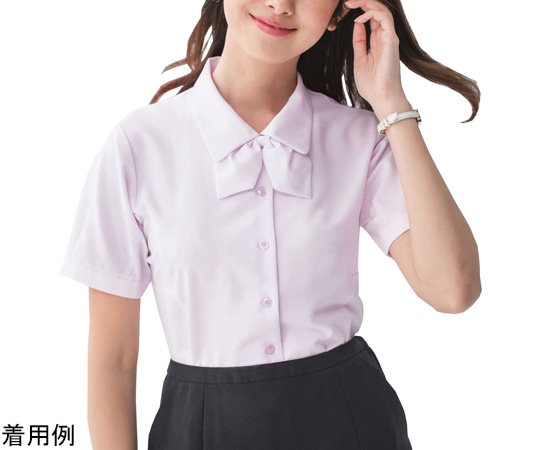 カーシーカシマ ENJOY 半袖ブラウス Softkarseystretch ピンク 15号 ESB406 1枚（ご注文単位1枚）【直送品】