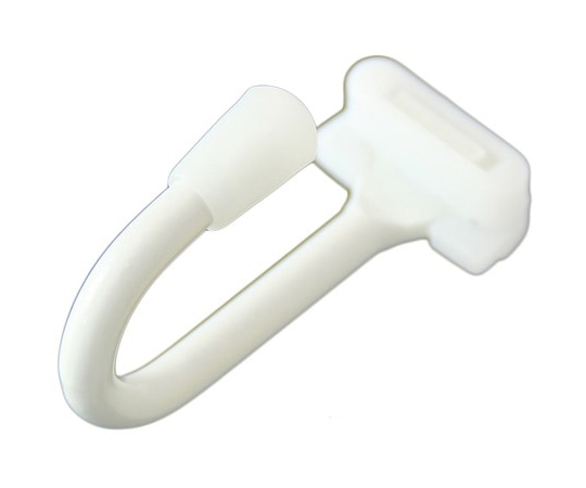 ハイロジック フックレール用重量用4φフック ホワイト FRJ4FW 1個(ご注文単位1個)【直送品】