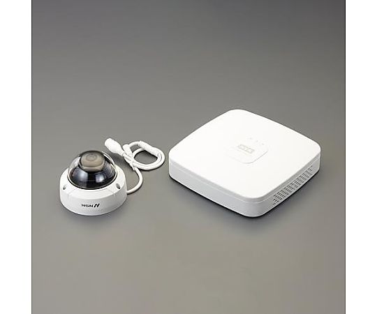 アズワン ネットワークカメラセット(屋外用) EA864CD-561 1セット(ご注文単位1セット)【直送品】