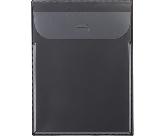 ナカバヤシ ワイドクリップボード カバータイプ ブラック QB-CWA4E-BK 1個(ご注文単位1個)【直送品】