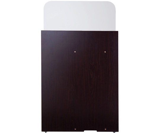 アズワン 仕切りパネル H100cmカウンター用 ダークブラウン 61-427-44-3 1枚（ご注文単位1枚）【直送品】