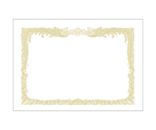 ササガワ OA賞状用紙 白 A3判 縦書用 100枚入 10-1180 1箱(ご注文単位1箱)【直送品】