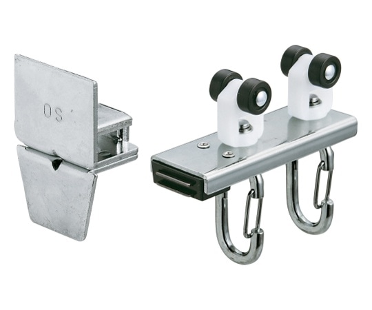 岡田装飾金物 D30片マグネットランナー(片開)ワンタッチランナータイプ 12Y33 1組(ご注文単位1組)【直送品】