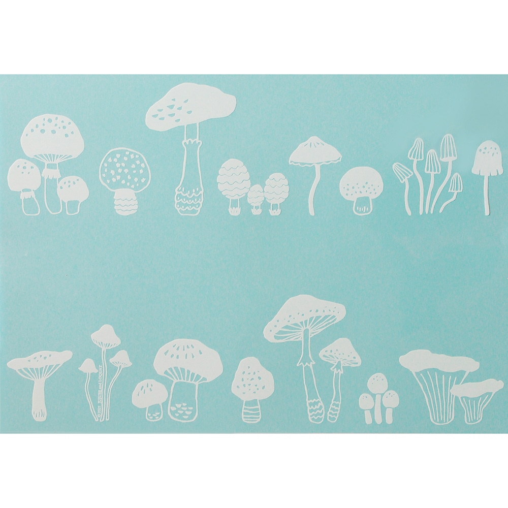 サンコーマーク工業 飛散防止シート きのこ QWS-540 1枚(ご注文単位1枚)【直送品】