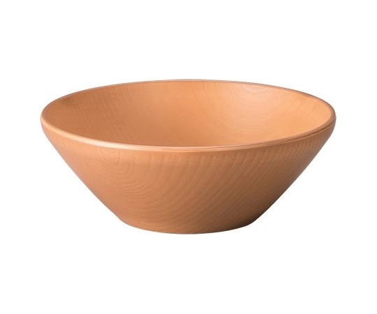 Daiwa 13cmサラダボール ライトブラウン WD-30-LBR 1個(ご注文単位1個)【直送品】