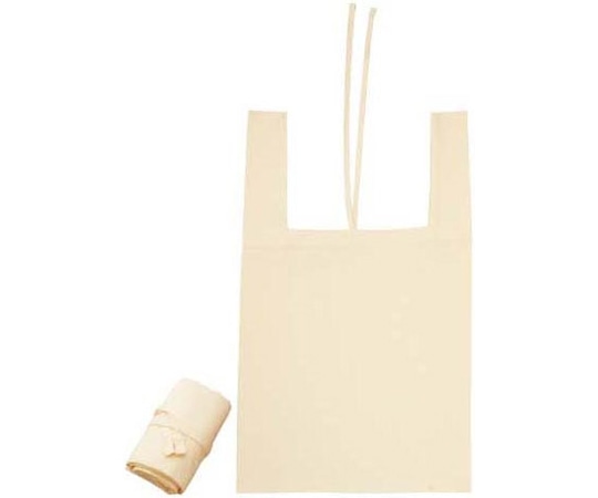 丸玉工業 コットンバッグ レジ袋型(ナチュラル)100枚入  1ケース(ご注文単位1ケース)【直送品】