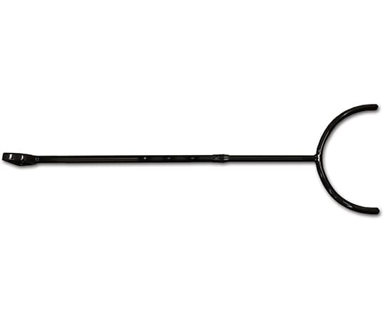 ASKTRADING 護身・防犯用さすまた 伸縮式 (最長185cm)ブラック CAR-SAS-B 1本(ご注文単位1本)【直送品】