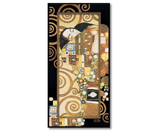 ユーパワー ビッグアート ~名画Lシリーズ~(クリムト｢抱擁｣) BA-10066 1個（ご注文単位1個）【直送品】