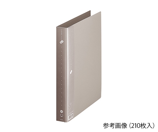 プラス 2リングファイル スーパーエコノミー 140枚綴じ FC-102RF GY 1個(ご注文単位1個)【直送品】
