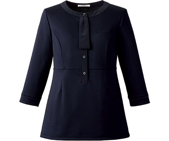 ボンマックス ポロニット(チュニック丈) ネイビー 7G AD8810 1枚（ご注文単位1枚）【直送品】