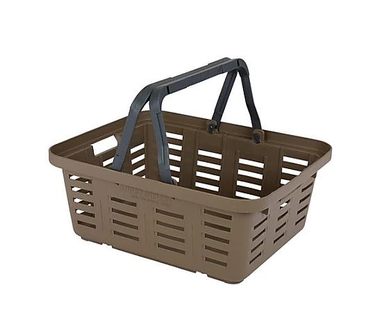 アズワン 465x385x185mm バスケット(茶/3個) EA505AS-28 1セット（ご注文単位1セット）【直送品】