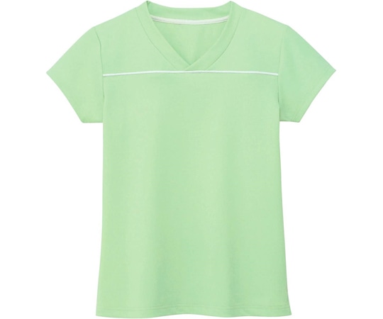 カーシーカシマ HEARTGREEN VネックTシャツ メロン 4L HM1589 1枚（ご注文単位1枚）【直送品】
