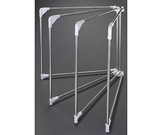 エスコ 2380x1150mm ふとん干し(ステンレス製) EA951FB-48B 1個(ご注文単位1個)【直送品】