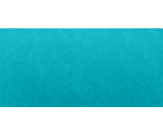 ミワックス THE DESKMAT 10 レザー調PVCデスクマット ターコイズブルー  1本(ご注文単位1本)【直送品】