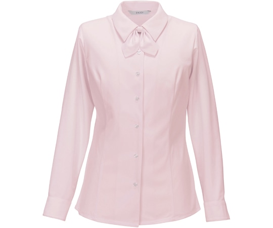 カーシーカシマ ENJOY シャツブラウス TRICOT CORD KNIT ピンク 13号 EWB872 1枚（ご注文単位1枚）【直送品】