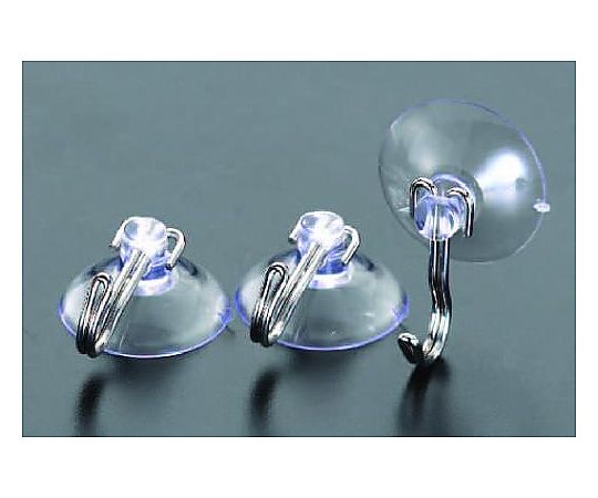 エスコ φ37mm/ 700g 吸盤フック(3個) EA638LA-24 1pk(ご注文単位1pk)【直送品】