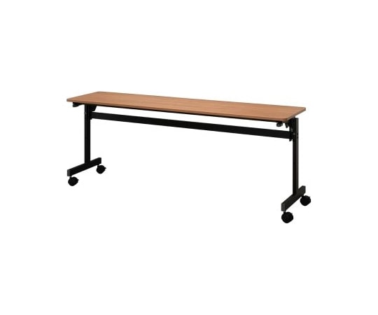 アール・エフ・ヤマカワ シンプルフォールディングテーブルⅢ W1800×D450 ウォルナット RFFT3-1845DM 1台（ご注文単位1台）【直送品】