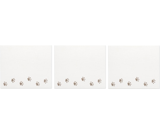 サンコー(生活用品) 吸着壁汚れ防止シート 3枚入 KV-35 1筒（ご注文単位1筒）【直送品】