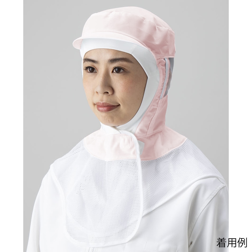 東洋リントフリー 毛髪落下防止フード ピンク L 3K2351-P L 1枚 (ご注文単位1枚)【直送品】