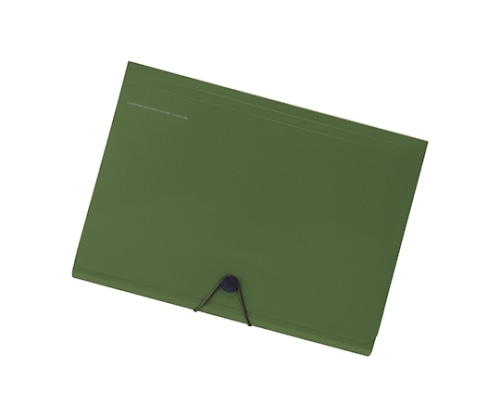 LIHITLAB SMART FIT キャリングドキュメント 22オリーブ A-7589 A7589-22 1冊(ご注文単位1冊)【直送品】