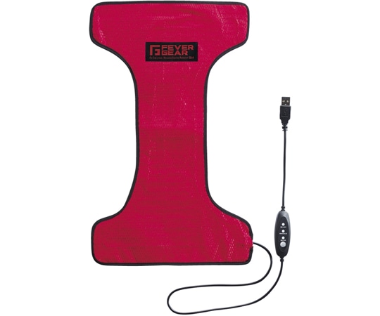 自重堂 どんな服にも装着できる電熱パッド モバイルバッテリー対応タイプ FG10020-043-F 1個(ご注文単位1個)【直送品】