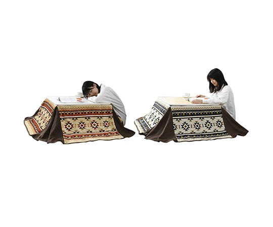 山善(YAMAZEN) こたつ本体&こたつ布団セット 70×70cm ESK-701W-FSET 1セット(ご注文単位1セット)【直送品】