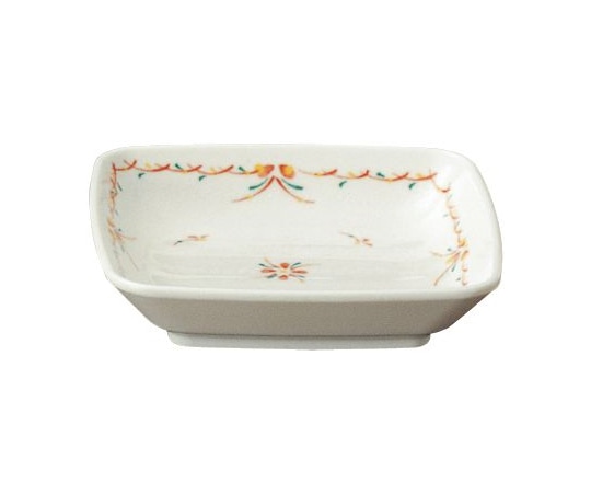 Daiwa 胴張新香皿 花赤絵(あかえ) YD-17-HA 1個(ご注文単位1個)【直送品】