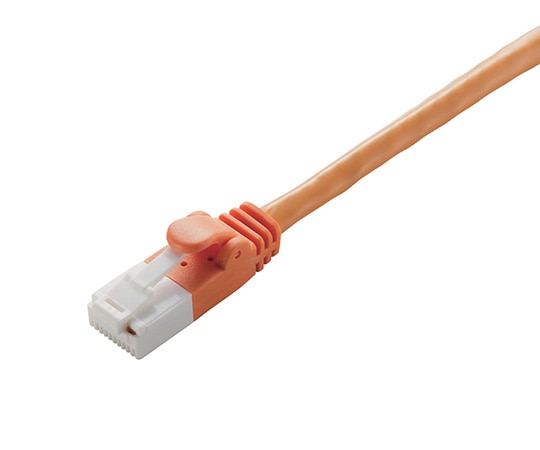 エレコム LANケーブル CAT6対応 EU RoHS指令準拠 爪折れ防止 簡易パッケージ仕様 15m オレンジ LD-GPT/DR15/RS 1本(ご注文単位1本)【直送品】