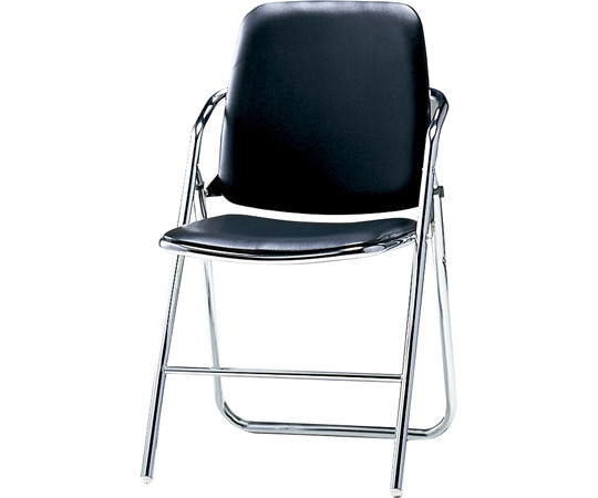 SANKEI(サンケイ) ハイバック折りたたみ椅子 H字脚 ブラック SCF12-CX 1脚(ご注文単位1脚)【直送品】