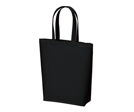 LIFEMAX コットンバッグM(カラー) ブラック F MA9009-16 F 1袋(ご注文単位1袋)【直送品】