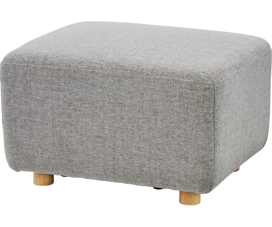 東谷 キューブ オットマン グレー SS-118GYA 1個（ご注文単位1個）【直送品】