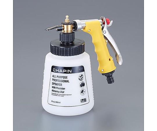 アズワン 900ml ホーススプレー(混合タンク・プラグ付) EA115MS-6PA 1個(ご注文単位1個)【直送品】