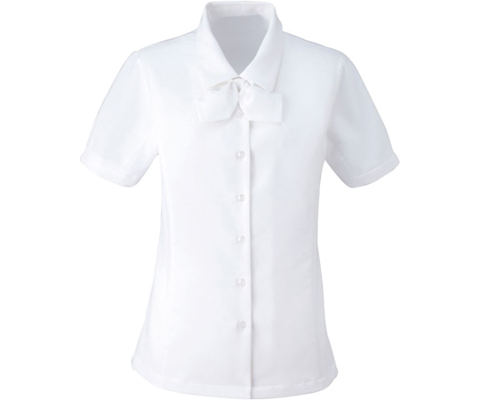 カーシーカシマ ENJOY 半袖ブラウス Softkarseystretch ホワイト 13号 ESB406 1枚（ご注文単位1枚）【直送品】