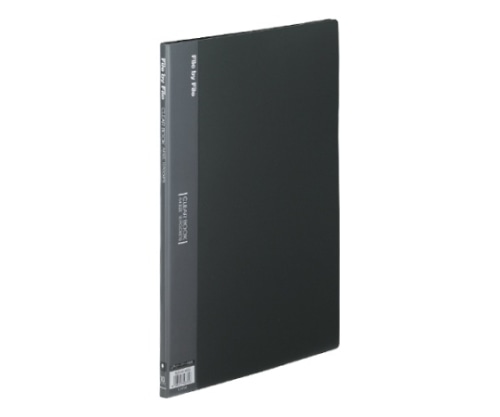 ビュートン クリヤーブック ダークグレー BCB-A4-10DG 1冊(ご注文単位1冊)【直送品】