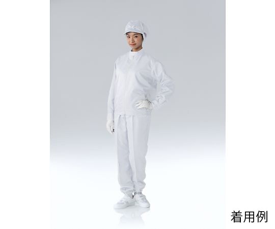 東洋リントフリー クリーンルーム用上着 白 5L FD201C-01 5L 1枚 (ご注文単位1枚)【直送品】