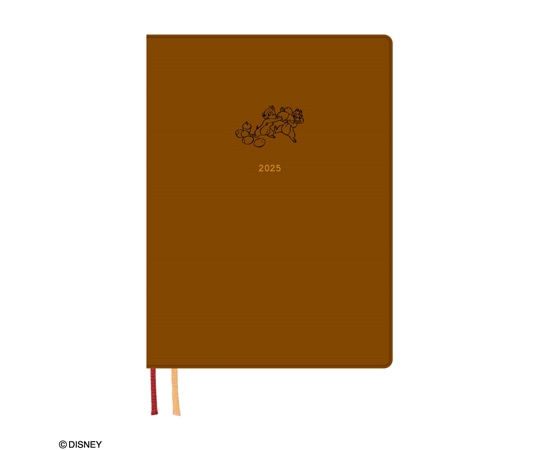 ダイゴー 2025 ディズニー B6ウィークリー チップ&デール BR E6206(2025) 1冊(ご注文単位1冊)【直送品】