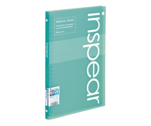 マルマン ファイルノート インスピア ブルー F017-02 1冊(ご注文単位1冊)【直送品】