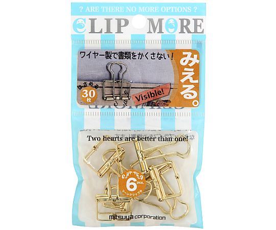 ミツヤ リーンクリップ 小 6個×5箱入 CLM-2 1ケース（ご注文単位1ケース）【直送品】