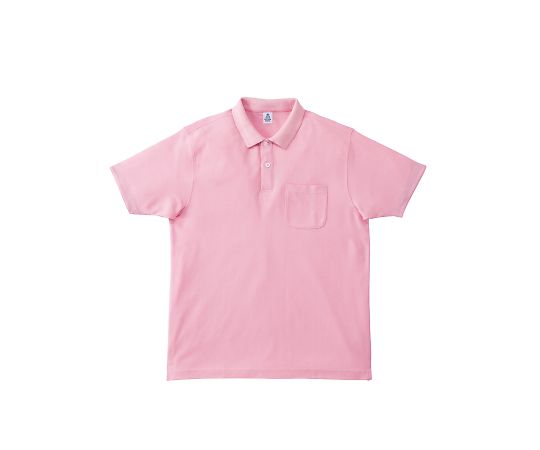 LIFEMAX 2WAYカラーポロシャツ ライトピンク SS MS3116-9 SS 1枚（ご注文単位1枚）【直送品】