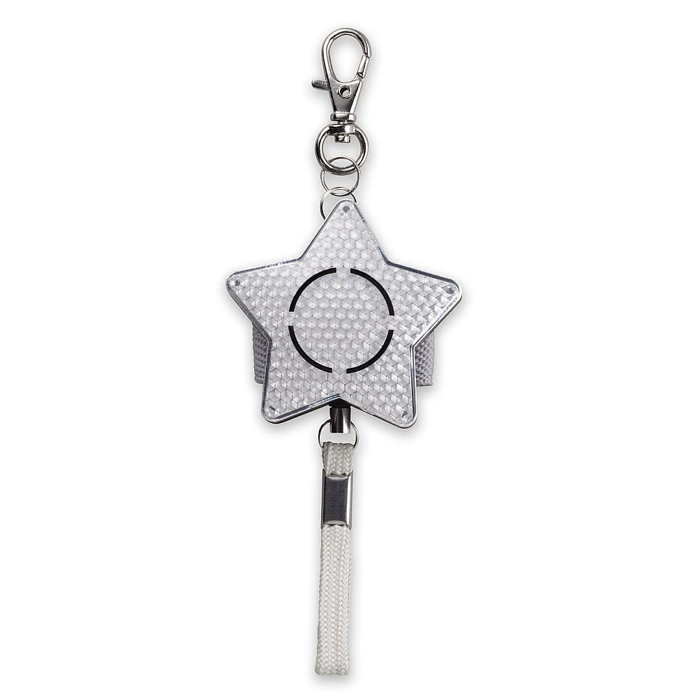 アスカ 防犯ブザー 反射タイプ ホワイト GE074WN 1個(ご注文単位1個)【直送品】