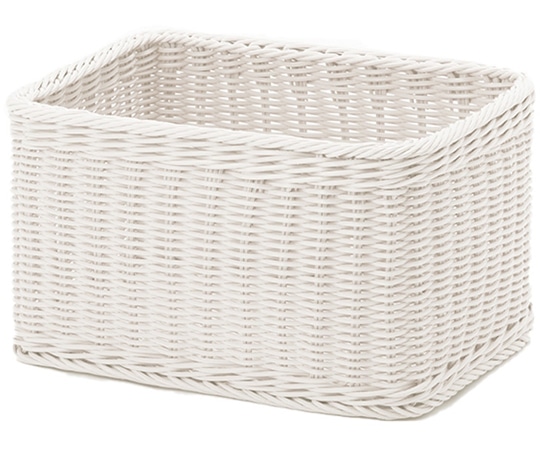 グリュック Medi-Cargo ストレージかごL ホワイト 2個入 GLMC-08WH 1セット(ご注文単位1セット)【直送品】