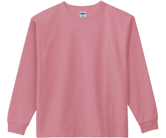 ボンマックス 10.2オンススーパーヘビーウェイトロングスリーブTシャツ MS1608 スモーキーピンク L  1枚（ご注文単位1枚）【直送品】