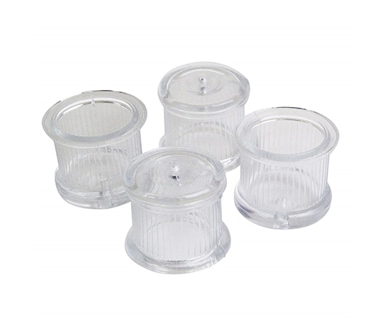 ツチノ クリアー 脚キャップ 丸型 24mm 51-142 1パック(ご注文単位1パック)【直送品】