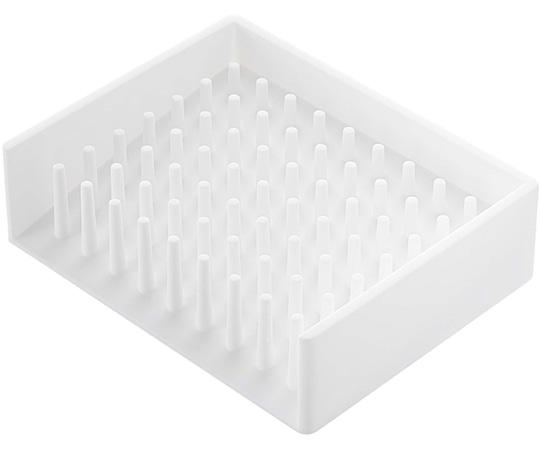 山崎実業 水切りソープトレイ ミスト ホワイト 2991 1個（ご注文単位1個）【直送品】