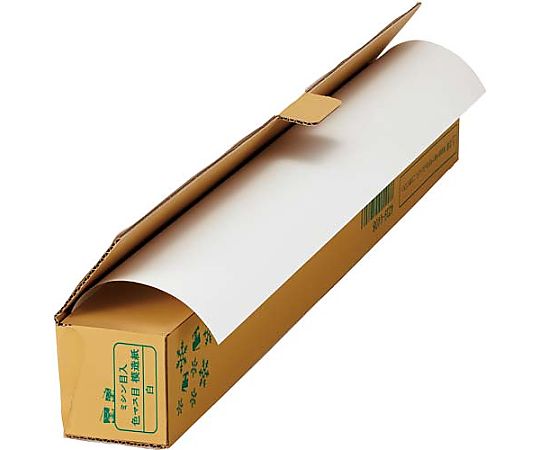 カウネット 手切れできるミシン目模造紙 30m巻 白 4226-9717 1本(ご注文単位1本)【直送品】