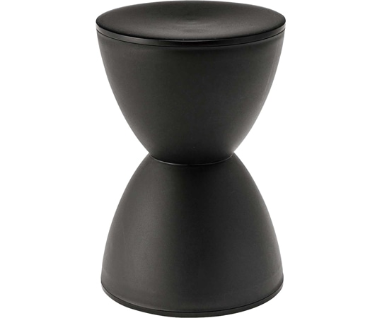 東谷 スツール ブラック PC-680BK 1個（ご注文単位1個）【直送品】