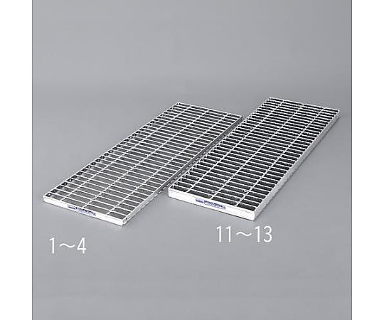 カネソウ 400x995mm/14t車 グレーチング(横断溝) EA951TF-13 1枚(ご注文単位1枚)【直送品】